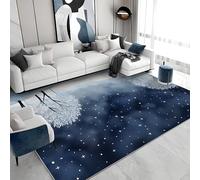 buyluhn Tapis Salon 200x300 cm Paysages Enneigés - Grand Tapis Doux à Poils Courts Abstrait Lavable Machine - pour Salle à Manger Chambre - Absorbant - Descente de Lit Adulte Ado a&152
