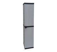 Buyly Armoire à Porte Unique pour Intérieur/Extérieur, 34 x 40 x 165 cm
