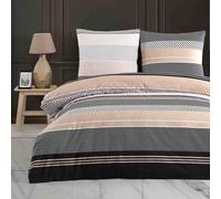 Buymax® Housse de Couette 3 Pièces 200x200 cm 100% Coton - Parure de lit Renforcé avec 2 Taies d’Oreiller 80x80 cm, Fermeture Éclair, Certifiée Oeko-TEX