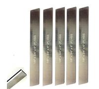 Buyohlc Lot de 5 lames HSS 1/8" x 1/4" (largeur) x 15,2 cm (longueur) pour coupe de tour et porte-outils