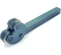 Buyohlic de moletage à tête pivotante avec tige carrée de 1,27 cm (pas de 2,0 mm)