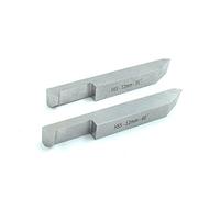 Buyohlic Ensemble d'outils HSS à double extrémité pour filetage interne et extérieur pour machine outils de tour (tige 12 x 12 mm)