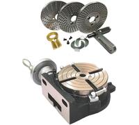 Buyohlic HV6-MT2 Table rotative à alésage central 150 mm 4 emplacements avec plaque de séparation