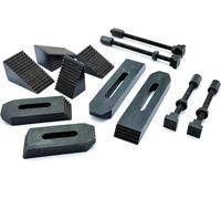 Buyohlic Kit de serrage de 6 mm pour tables rotatives, tables de fraisage, plaques frontales et glissières verticales (24 pièces - 6 mm)