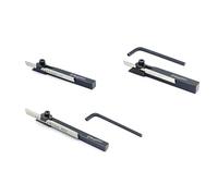 Buyohlic Mini tour de coupe carré 6, 8, 10 mm + lame HSS pour tours Emco Unimat (lot de 3 tailles)