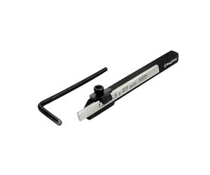 Buyohlic Mini tour de coupe carré 6, 8, 10 mm + lame HSS pour tours Emco Unimat (outil de séparation de 6 mm)