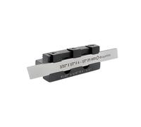 Buyohlic Support de coupe réglable en T avec lame pour machines-outils de tour (tige 8 mm (lame 1/2 large))