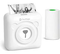 PeriPage Buyounger Mini Imprimante Photo Imprimante Thermique Bluetooth Imprimante sans Encre Portable Imprimante Multifonction Petite Taille Noir Et Blanc Imprimante pour DIY Photos, Notes