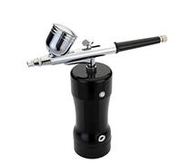 Buyter Mini compresseur d'air portable rechargeable par USB avec aiguille de 0,3 mm 6 * 4 * 1.77in Noir