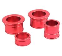 BUYTUS Avant en Aluminium CNC avec entretoises de moyeu Roue arrière, Bague Compatible CR 125 250R CRF 250X 450R 450X Motorcross Dirt Bike(Set)