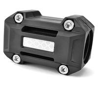 BUYTUS Bloc décoratif de pare-chocs universel, démontage, installation, bloc protection moteur, barre modifiée, compatible avec R1200GS LC ADV F700GS(White)