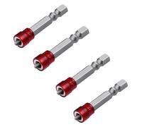 BUYTUS Embout de tournevis magnétique PH2 cruciforme 1/4 pouce, tige hexagonale, anneau support for électrique for travaux domestiques(4pcs)