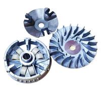 BUYTUS Ensemble de poulie variateur compatible avec l'embrayage d'entraînement CVT for scooter BWS125 GTR125 CYGNUS4V ZY125