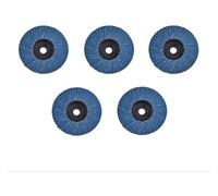 BUYTUS Lot de 5 disques à lamelles plats 75 mm, 3 pouces, for meuleuse d'angle, accessoires for outils pneumatiques(40)