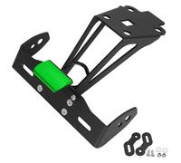BUYTUS Support de Plaque d'immatriculation LED for éliminateur Garde-Boue arrière Compatible avec GSX-S 1000 1000F 2015-2020 GSX-S750 2017 2018 2019 20 Moto(Green)