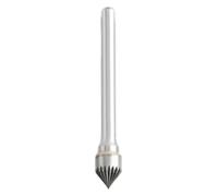 BUYTUS Tête de meulage conique en alliage dur à 90 degrés, 1 pièce, fraise rotative acier au tungstène for sculpture sur bois, lime type K(K1206m06)