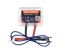 Buyweek Battery Testers Bluetooth 4.0 12V Car Battery Tester Recherche de positionnement, Real-time Display Battery Information for Motorhomes Motorcycles Boats Cars (BM6)