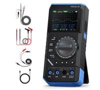 BuyWeek DST-210 Oscilloscope Portable Multimetre Numerique Générateur de Signaux Multimetre Multifonction 3 en 1 19,999 Points Teste la Tension CA/CC, le Courant, la Capacité, la Résistance, etc.