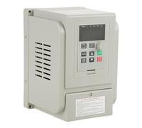 BuyWeek Entraînement à Fréquence Variable 1.5KW 220V AC Variateur de Fréquence Monophasé, Contrôleur de Vitesse VFD, Entrée Monophasé et Sortie Triphasée, pour contrôle de Vitesse du Moteur