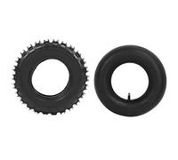 BuyWeek Jeu de Pneu et Chambre à Air, Pneus en Caoutchouc 13x5.00-6 et Chambre à Air 3.5/4.0-6, Résistant aux Perforations Antidéflagrant, pour Dirt Bike ATV UTV Tondeuse à Gazon