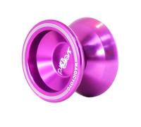 BuyWeek JoJo Profi Yoyo en métal avec ralenti et roulement à billes (T5 | Double mode Trick Yo Yo avec 12 lignes, 2 roulements à billes, 2 axes, gant, sac, accessoires pour débutants, joueurs avancés