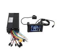 BuyWeek Kit de Contrôleur de Moteur sans Balais de Vélo Électrique, 36V 48V 52V 1500W 2000W 40A 3 Mode Contrôleur d'onde Sinusoidale avec Panneau d'Affichage LCD Couleur S966