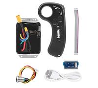 BuyWeek Kit ESC de Skateboard Électrique 36V, Kit de Télécommande de Contrôleur à Entraînement Unique pour Moyeu de Réglage de Vitesse de Planche à roulettes Électrique pour Longboard Électrique