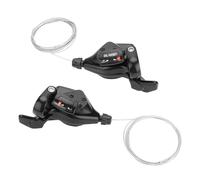 BuyWeek Levier de Vitesse de Vélo 3 x 7 Vitesses | Manette de Vitesse Gauche Droite 1 Paire pour VTT et Vélo de Course