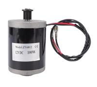BuyWeek Moteur électrique de rechange pour E100 E125 100 W en alliage d'aluminium avec courroie en caoutchouc, puissant, rapide et fiable pour scooters électriques et motos