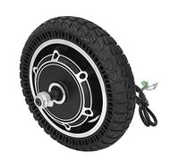 BuyWeek Pneu de Roue de Moteur de Moyeu de Trotinette Electrique pour KUGOO M4, 48V 500W 10 Pouces Pneu de Roue de Moteur de Moyeu de Scooter Électrique