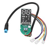 BuyWeek Tableau de Bord Bluetooth de Trottinette Électrique pour Ninebot Max G30, Remplacement de Carte de Circuit Imprimé de Scooter Électrique à Affichage Clair Connecteur Étanche