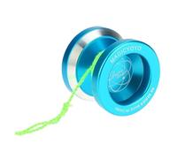 BuyWeek Yoyo professionnel en métal avec ralenti et roulement à billes (N8 | Double mode Trick Yo Yo avec 12 lignes, 2 roulements à billes, 2 axes, gant, sac, accessoires pour débutants, joueurs avancés