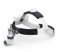 buyzg Lampe frontale chirurgicale à LED 3W avec technologie LED, optique multicouches et batterie intégrée sans fil pour dentisterie, oto-rhino-laryngologie et examens médicaux