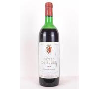buzet vignerons réunis des côtes de buzet (niveau bas) rouge 1974 - sud-ouest