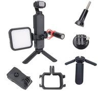 Buziba Adaptateur d'Extension en Métal pour DJI Osmo Pocket 3 - Mini Trépied de Bureau, Support de Table, Clip pour Sac à Dos, Mount Cardan Camera, Cadre Fixe