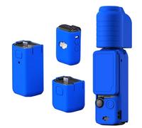 Buziba Coque de protection en silicone pour DJI Osmo Pocket 3 - Housse de protection en silicone pour cardan et caméra d'action - Bleu