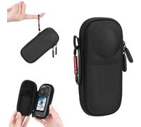 Buziba Étui de transport portable pour Insta360 X4 - Coque de protection rigide - Mini sac de rangement - Étui de voyage - Housse de protection pour objectif (nylon)
