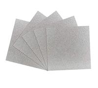 BUZIFU 5Pcs Plaque à Micro-ondes Couvercle de Guide d'ondes Plaque de Mica Universelle pour Four à Micro-Ondes Feuille de Mica 130 * 130mm Facile à Découpé pour Réparer Micro-Ondes