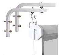 BUZIFU Universel Support Mural Support de Plafond pour projecteur Supports en L pour écran de projecteur Cintres pour écrans de Projection avec Crochet pour projecteurs Domestique et écrans de cinéma