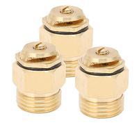 Buzle d'arroseur d'atomisation, buse de crringe de réfraction 3PCS G1 / 2, Copper Head Garden Irrigation Spray Heads Accessoires