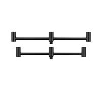 Fox International Black Label Slim 3 Rod Pod Buzz Bar Argenté 220-250 mm