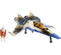 Buzz Lightyear Buzz l’Éclair Vaisseau Spatial XL-15 Série Hypervitesse (15,2 cm) et Figurine Buzz l’Éclair (3,8 cm), avec détails authentiques, Jouet Enfant, Dès 4 ans, HJG86