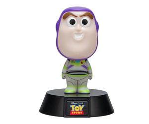 Buzz Lightyear Icon Light - 11cm Toy Story Character Lamp - Soft Glow Desk or Bedside Light - Paladone
