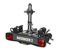 Porte-vélo sur attelage - BUZZRACER - 2 vélos - Charge max 20 Kg - Montage facile - Stabilité élevée
