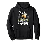 Buzz Worthy Green Roof Urban Bee Design Sweat à Capuche