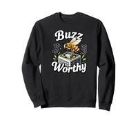 Buzz Worthy Green Roof Urban Bee Design Sweatshirt