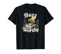 Buzz Worthy Green Roof Urban Bee Design T-Shirt