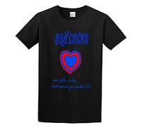 Buzzcocks Ever Fallen in Love Punk Rock Retro Mens T-Shirt Unisex Black Top Tee XL