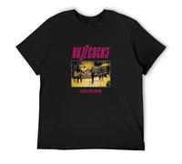 Buzzcocks Singles Going Steady Rock Mens T-Shirt Unisex Black Top Tee M