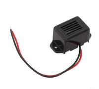 Buzzer Beeper 12 V Câble adaptateur de contrôle tête gauche Dispositif d'alarme Noir